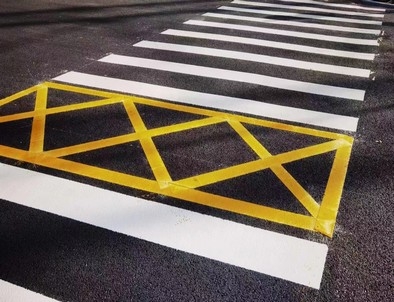 平顶山平顶山园区交通标线施工