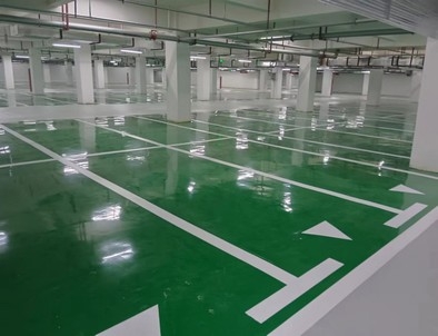 平顶山平顶山小区停车场标线